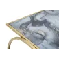 Stolik GLAM 2-poziomowy 52,5x50x51 cm
